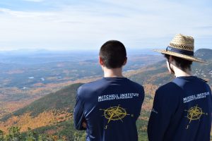 Mitchell Scholars survey the landscape during MILE weekend