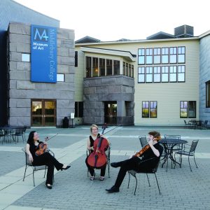 A photo of the Middlebury strings group Kizuna
